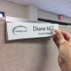 Cubicle Name Plate Sign Holder Frames, 8