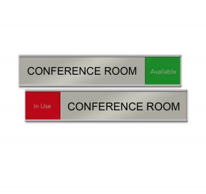 Slider Signs for Office Conference Rooms and More - Nap Nameplates