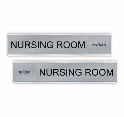 Large Slider Signs for Conference Room Doors - NapNameplates