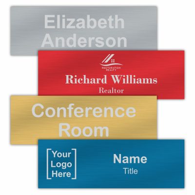 Engraved Aluminum Nameplate Signs - NapNameplates