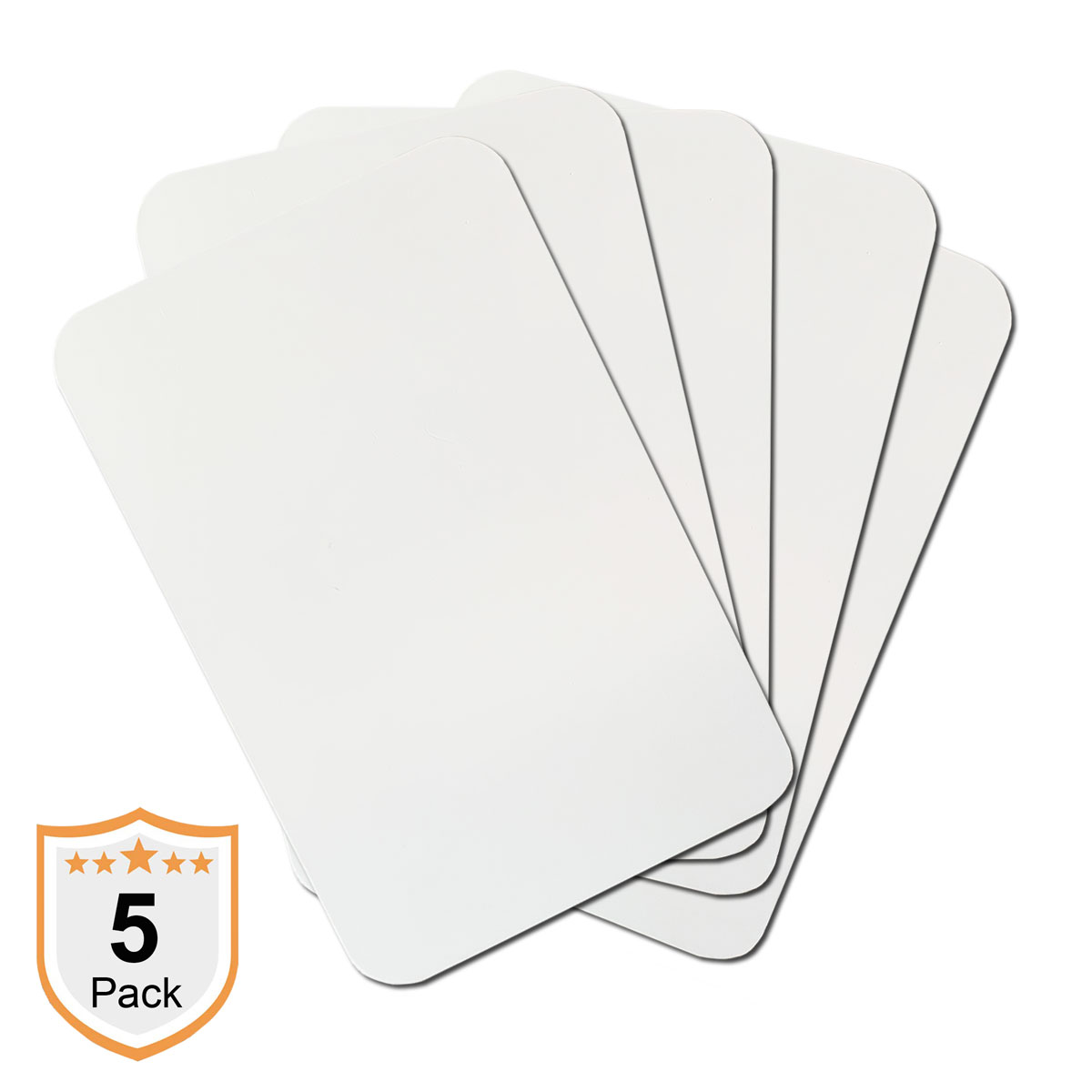 12" x 8" Blank PVC Sign - Pack of 5 - Image 2