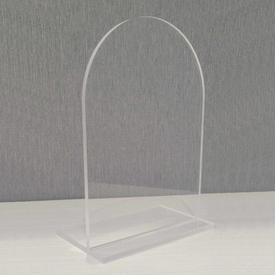 5" x 7" Blank Acrylic Arch Table Sign