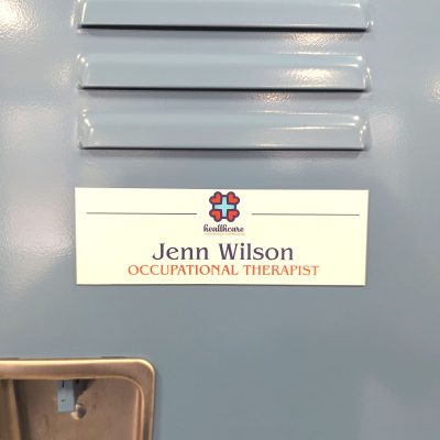 6" x 2" Magnetic Nameplates