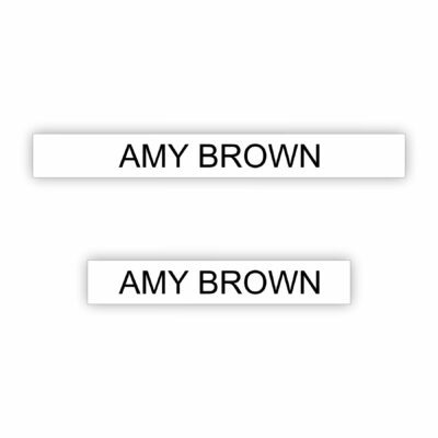 Replacement Nameplate for Custom Nameplate Availability Whiteboard Slider Sign
